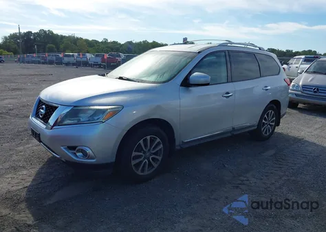 2014 Nissan Pathfinder Sl z USA, uszkodzony, nr VIN 5N1AR2MM7EC631784